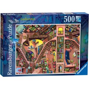 Ravensburger Puzle 500 piezas La biblioteca extravagante