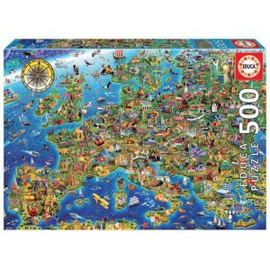 Educa Borras Puzle 500 piezas Mapa Europa