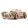 UGEARS Vintage Car Model Kit - Drift Cobra Racing Car 3D Puzzle Kit