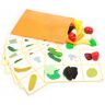 Lap Juego sensorial  Frutas y vegetales