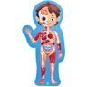 Hape Puzle 60 piezas piezas cuerpo humano