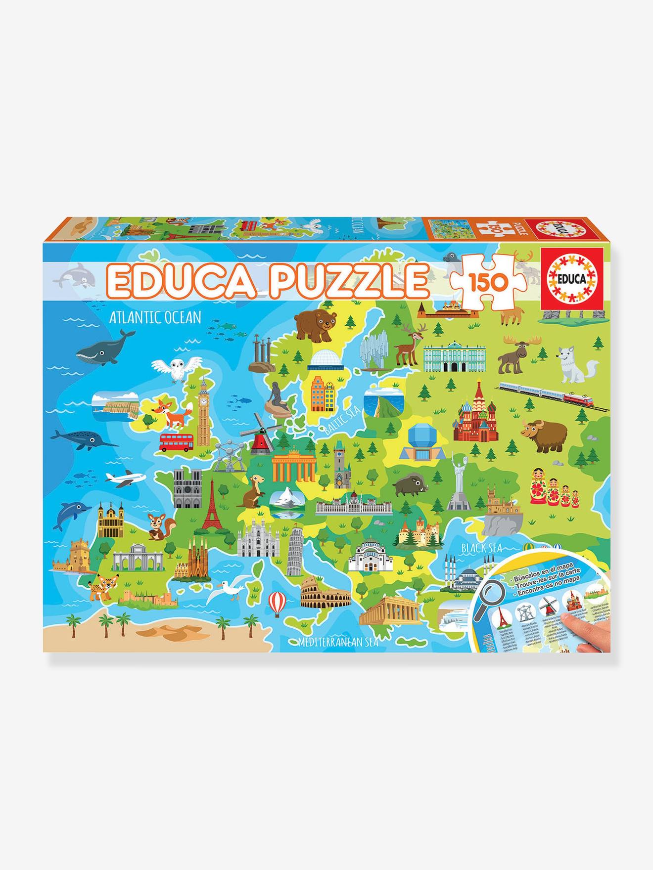 Puzzle 150 piezas Mapa de Europa EDUCA  multicolor