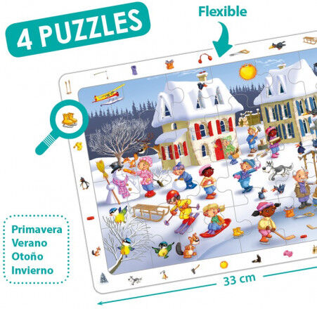 Akros Puzzle  Las cuatro estaciones