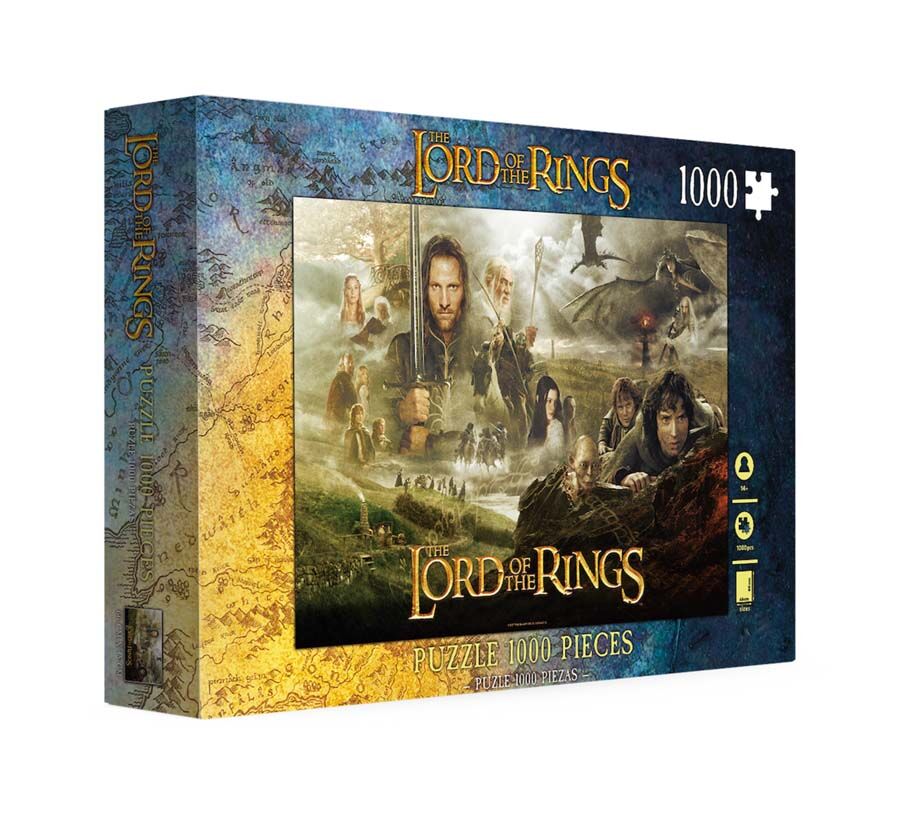 SD Toys Puzle 1000 piezas El señor de los anillos