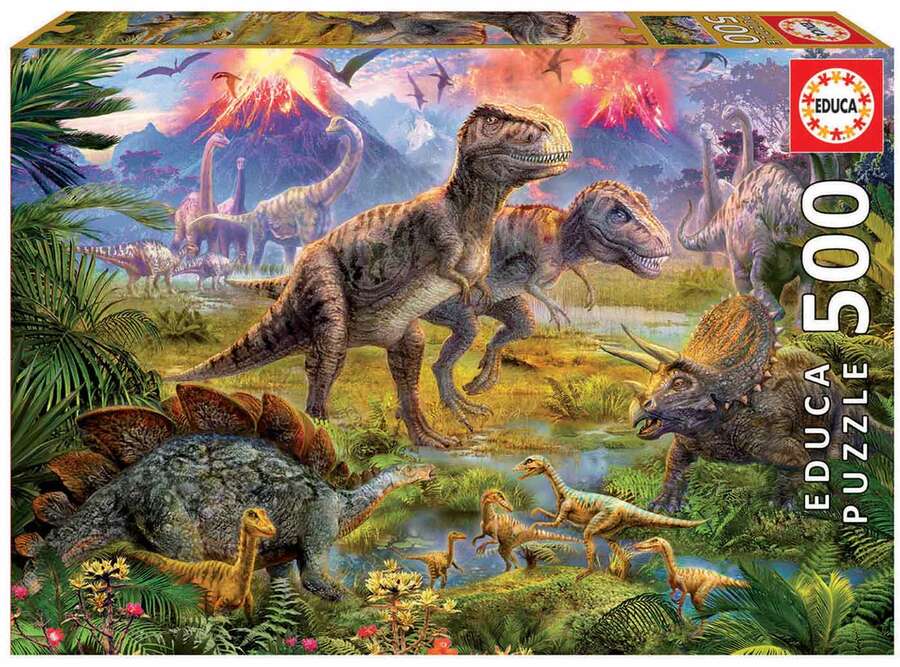 Educa Borras Puzle 500 piezas trobada dinosaures