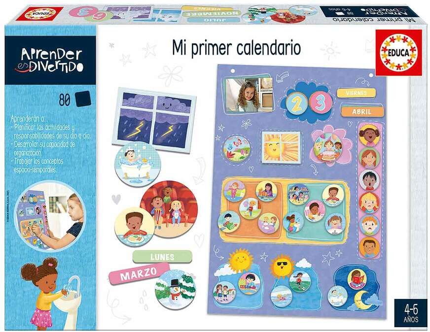 Educa Borras Aprender es divertido Mi Primer Calendario