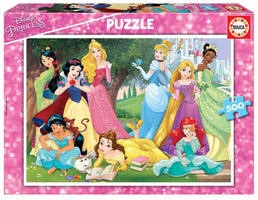 Educa Borras Puzle 500 piezas princeses Disney