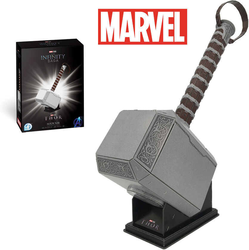 Marvel Puzle 3D 84 piezas Martell Thor