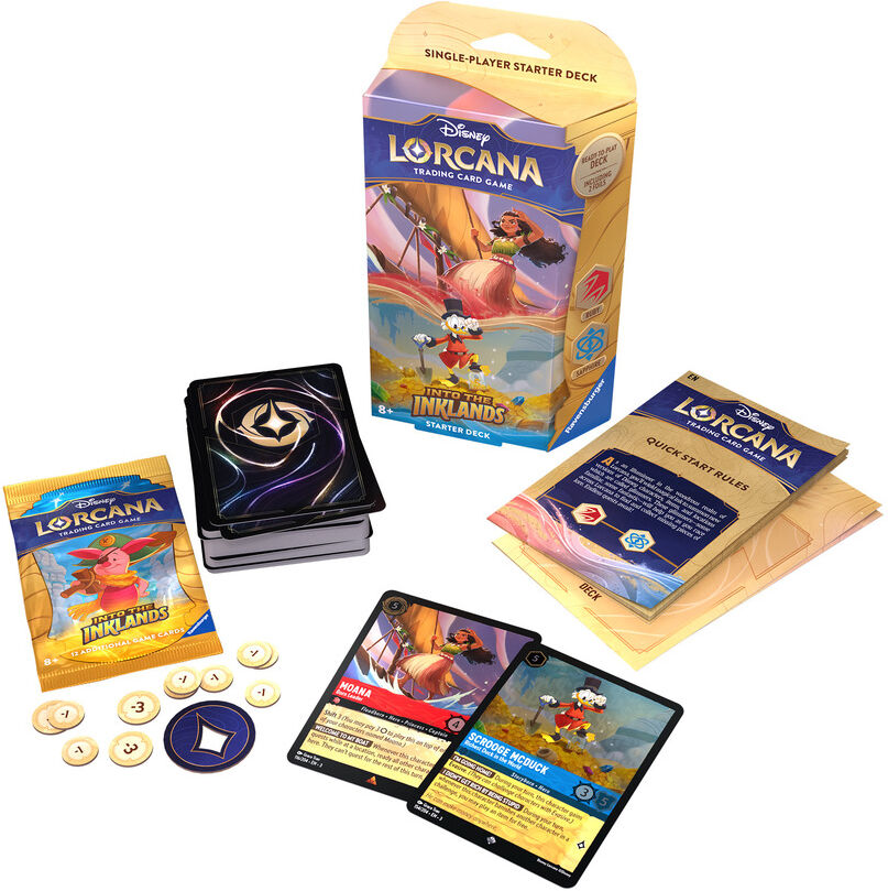 Disney Lorcana : Into the Inklands Starter Deck B - Ruby & Sapphire