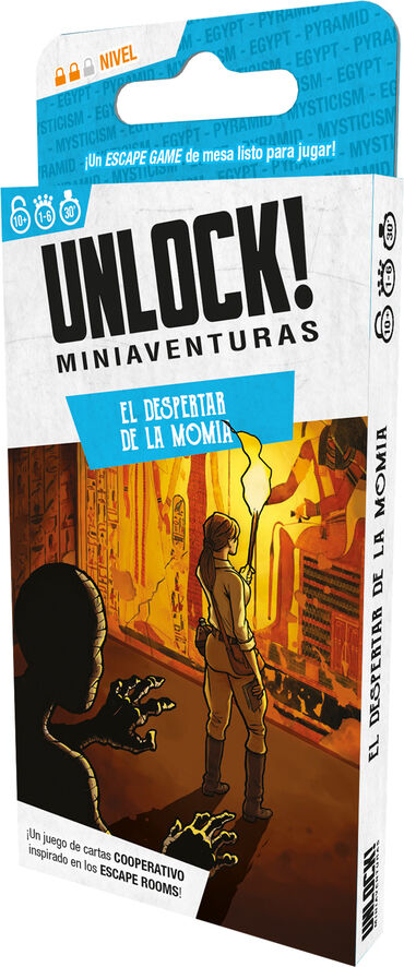 Asmodee Unlock! Mini El Despertar de la Momia