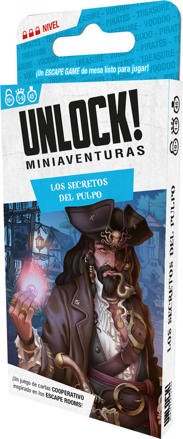 Asmodee Unlock! Mini Los Secretos del Pulpo