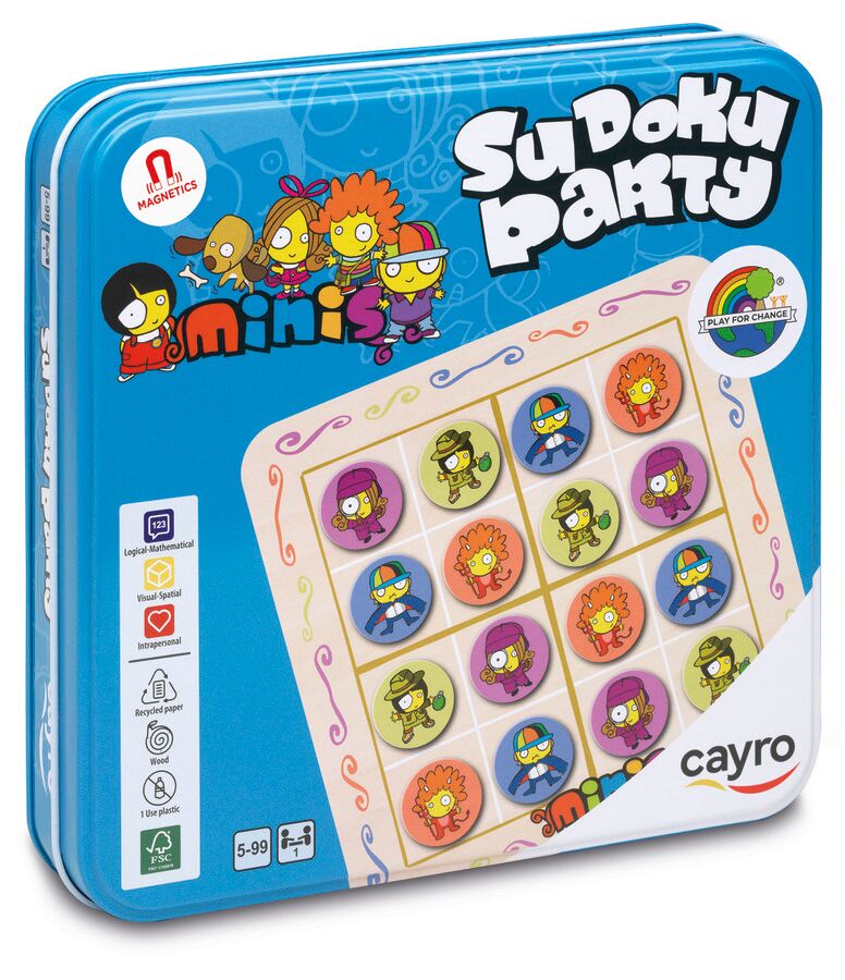 Cayro Minis lata Sudoku Party