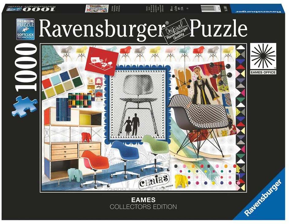 Ravensburger Puzle 1000 piezas Espectro del diseño de Eames