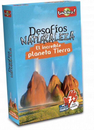 Bioviva Juego de cartas  Desafíos Naturaleza Tierra increíble