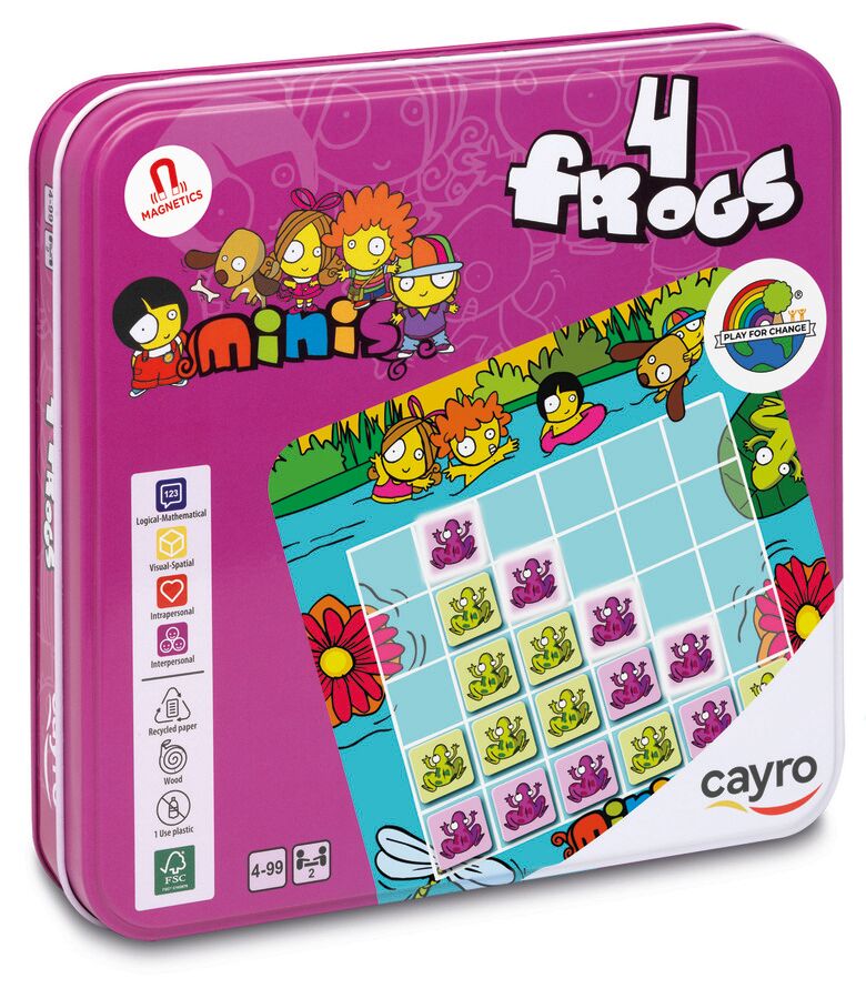 Cayro Minis lata 4 Frogs - 4 Linea