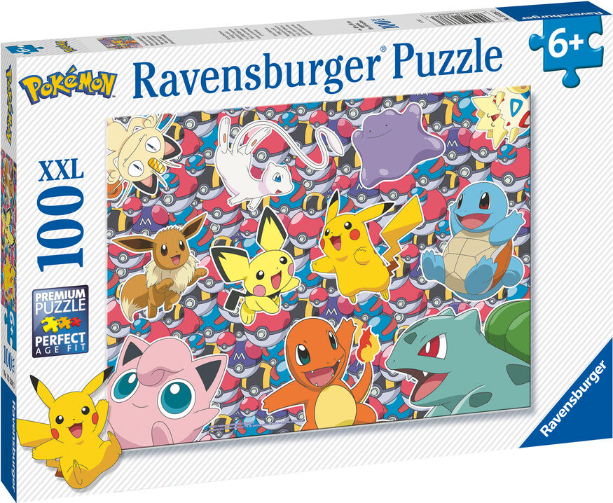 Ravensburger Puzle 100 piezas XXL Pokémon