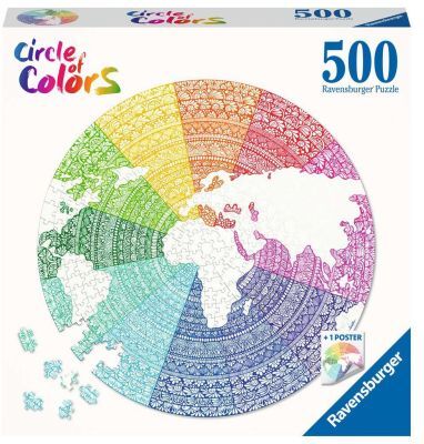 Ravensburger Puzle 500 piezas Circle mandala