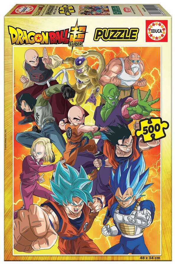 Educa Borras Puzle 500 piezas Dragon Ball Super