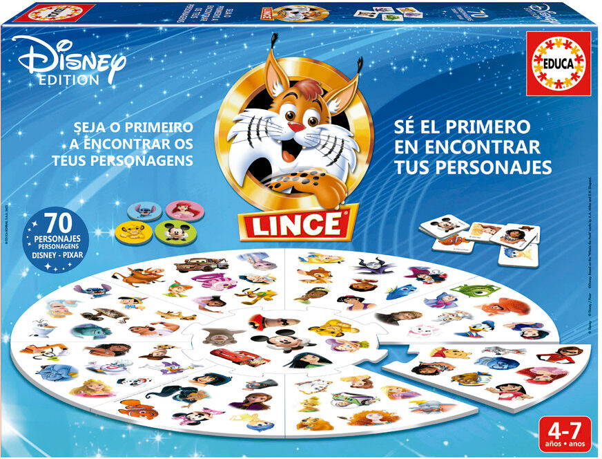 Educa Borras Lince Disney 70 imágenes