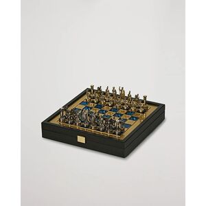Manopoulos Greek Roman Period Chess Set Blue - Vihreä - Size: 39-42 - Gender: men
