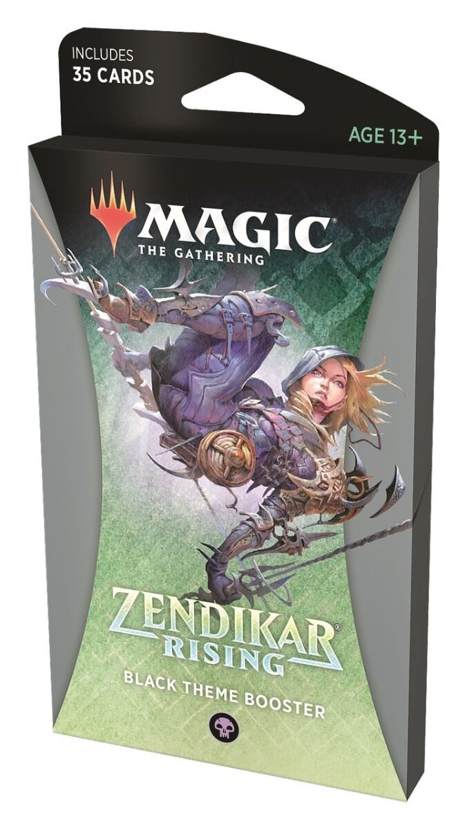 MTG Magic Zendikar Rising Theme Booster Black