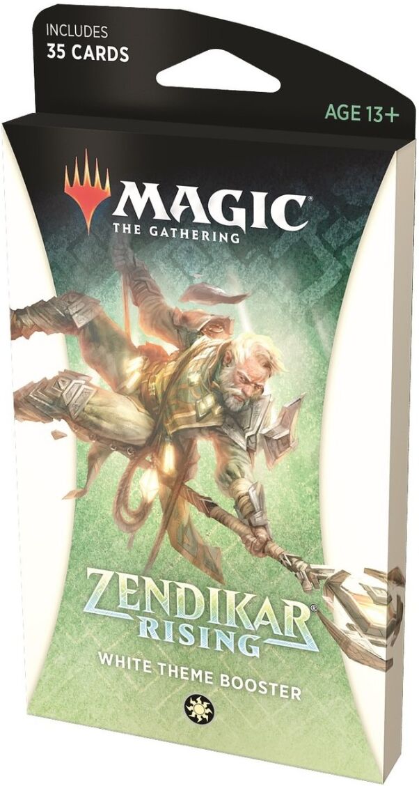 MTG Magic Zendikar Rising Theme Booster White