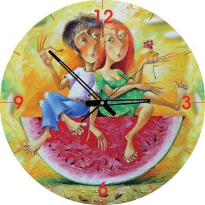 ART Puzzle Horloge - Je t'aime, un peu, beaucoup, passion�ment... (Pile non fournie) - Publicité