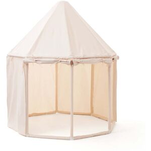 Kids Concept by Sweden Concept AB Kids Concept - Tente de jeu Pavillon, Ø 122 x H 142 cm, beige