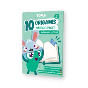 10 Origamis Mathématiques - Marque-Pages Animaux de la Ferme