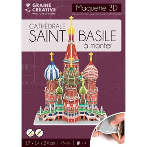 Puzzle D maquette Cathedrale Saint Basil