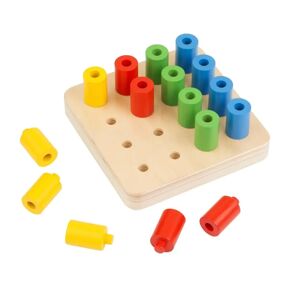 Jeu de formes et couleurs - Placez le cylindre - jeu Montessori