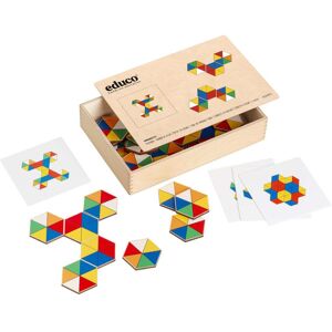 Apprendre les mathématiques - Hexagon - connecte la couleure - jeu Montessori