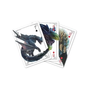 Monster Cable Hunter World : Iceborne - Jeu de cartes à jouer Characters - Publicité