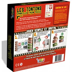 Les Tontons, éparpillés façon puzzle