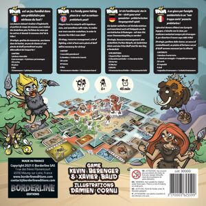 Jeu de société Krom - Une préhistoire de Fou - Bordeline