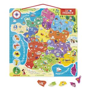 Puzzle France Magnetique 93 pcs (bois) - Nouvelles regions 2016