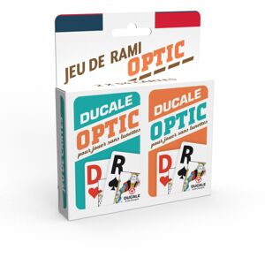 Optic 2 jeux 54 cartes Rami ecopack