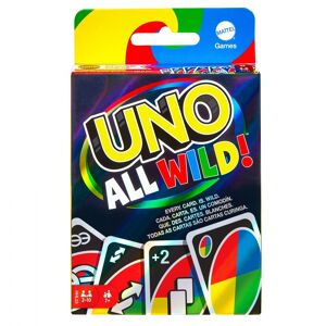 Mattel Games - Uno All Wild - Jeu de cartes - Dès 7 ans - Publicité