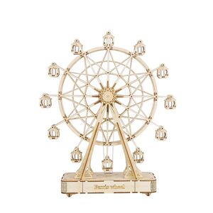 Maquette en bois 232 pieces - Grande roue musicale - Rolife