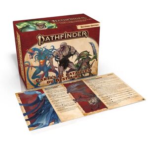 Pathfinder 2de edition - Deck de cartes : sorts batailles bestiaire