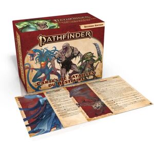 Pathfinder 2de édition - Deck de cartes : sorts batailles bestiaire