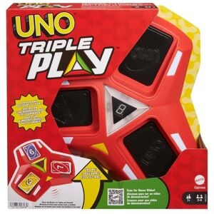 Mattel Games - Uno triple play - Jeu de cartes - Dès 7 ans