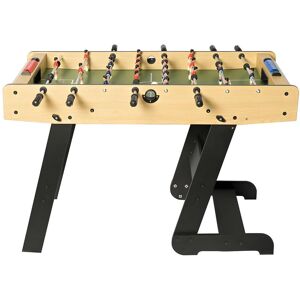 Table de ping-pong pliable à roulettes avec raquettes, balles et filet  FREDIE - L274.3 x P152.4 x H76.2 cm