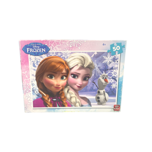 Puzzle Disney - La Reine Des Neiges - 50 pièces - Publicité