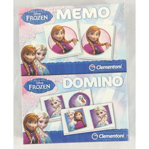 Disney jeu éducatif MEMO + DOMINO La reine des neiges Frozen Anna Elsa - Publicité