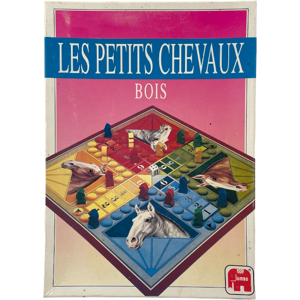 Les petits chevaux - Jeu en bois - Publicité