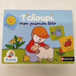 T'choupi mon premier loto - Nathan - Publicité