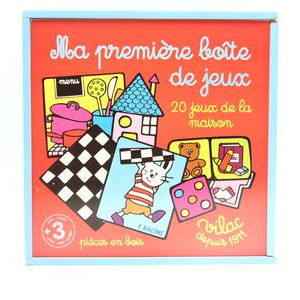 Jeu de société - Ma première boîte de jeux - Publicité