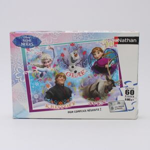 Puzzle - Disney - Bienvenue au royaume d'arendelle / disney la reine des neiges - 60 pièces - Publicité