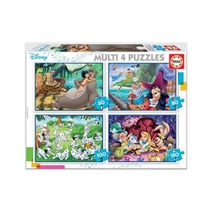 Educa Puzzle Educe Classiques Disney Multi 4 en 1 - Publicité